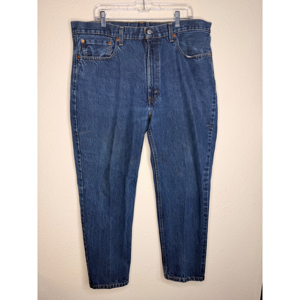 Levi's 550 Men's Jeans 40x30 Relaxed Fit Medium Wash WaterLess Tapered Denim
